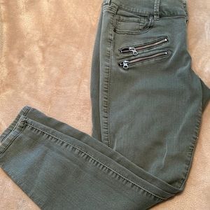 Torrid army green  jegging jeans